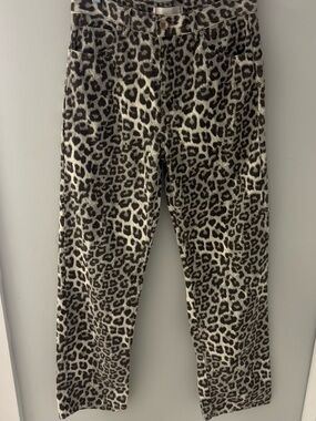 BDG Leopard Print Kids Jeans - Black & Cream
